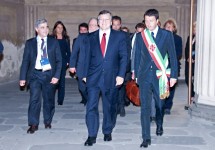 Renzi welcomes Barroso